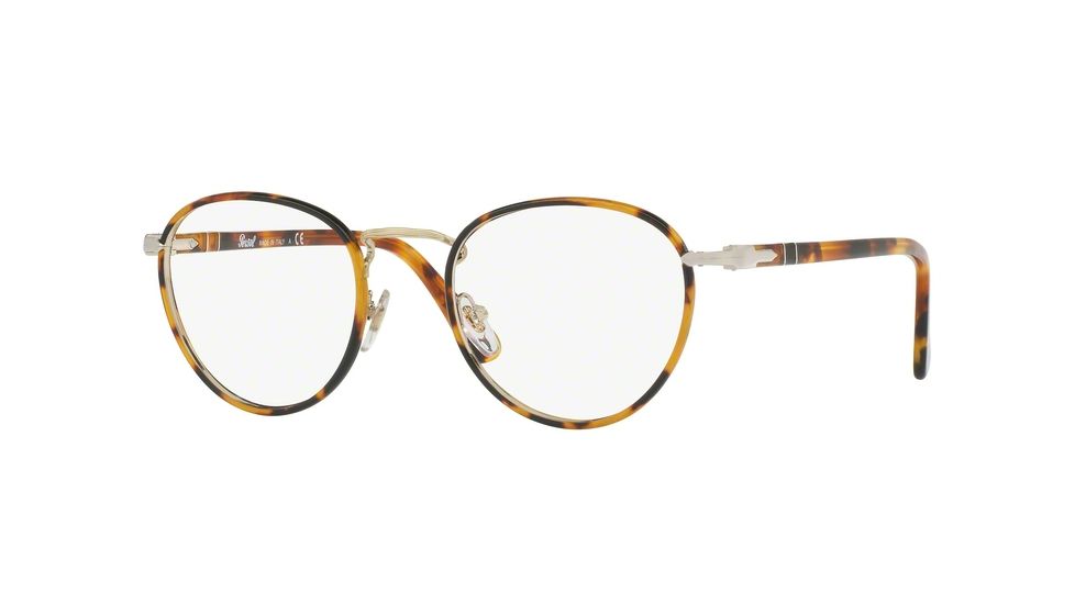 Persol PO2410VJ Eyeglass Frames 1063-49 - Gold Frame