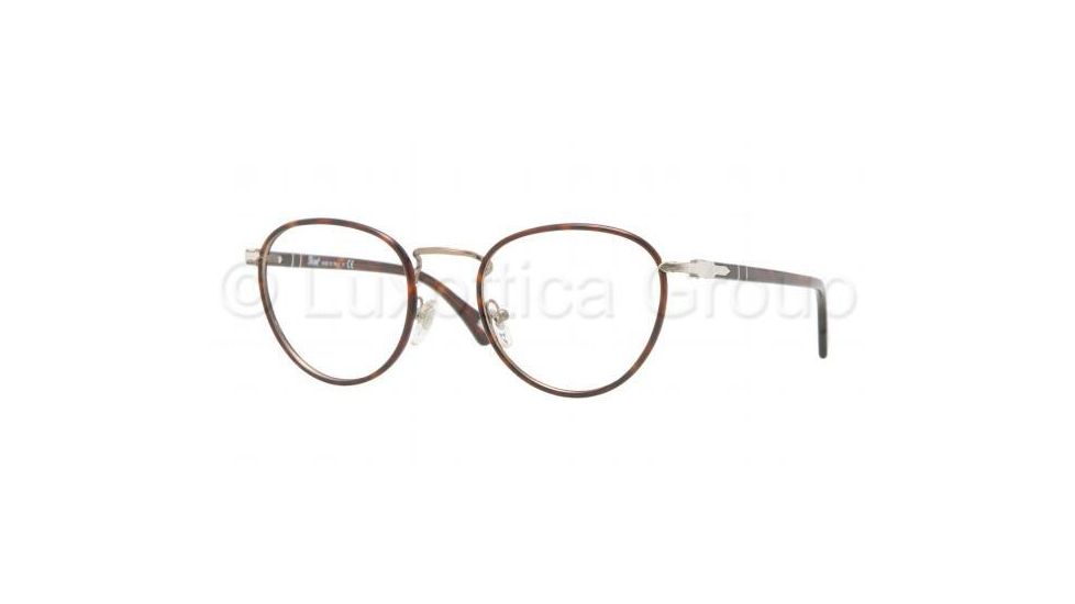 Persol PO2410VJ Eyeglass Frames 992-4720 - Matte Dark Brown Frame