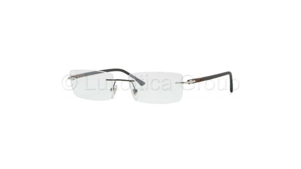 Persol PO2413V Eyeglass Frames 1028-5317 - Matte Black Frame