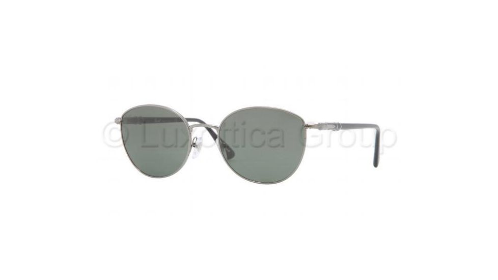 Persol PO2421S Sunglasses 513/31-5200 - Gunmetal Frame, Crystal Gray Lenses