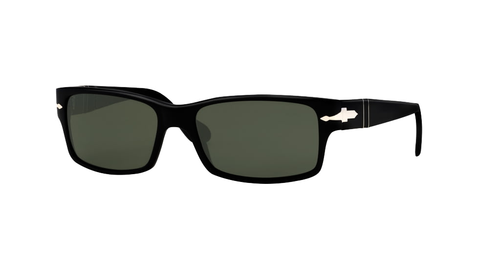 Persol PO2803S Sunglasses Black Crystal Green Polarized