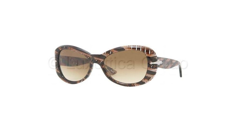 Persol PO2950S Sunglasses 907/51-5317 - Crystal Gauze Brown Crystal Brown Gradient