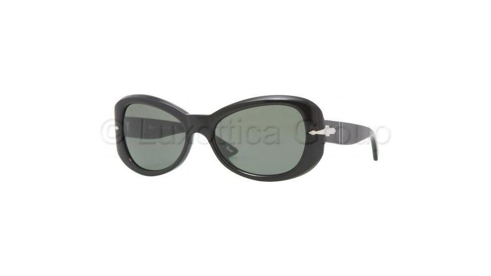 Persol PO2950S Sunglasses 95/31-5617 - Black Crystal Green