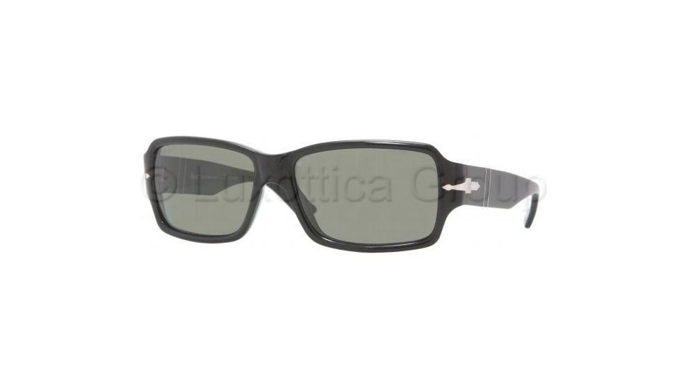 Persol PO2957S Sunglasses 95/31-5916 - Black Crystal Green