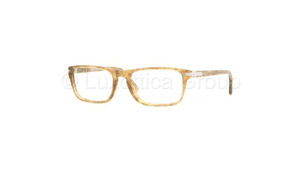 Persol PO2972V Eyeglass Frames 932-5117 - Spotted Brown Crystal 