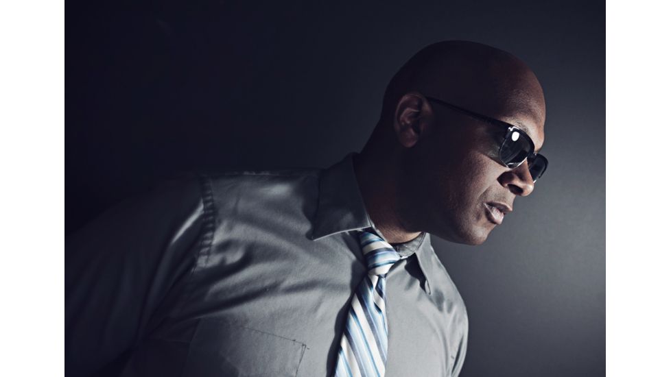 Persol PO3043S Sunglasses 95/4N-5418 - Black Frame, Crystal Blue Photochromic Polarized Lenses