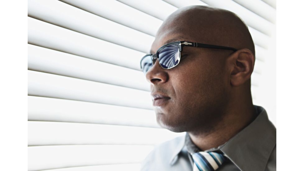 Persol PO3043S Sunglasses 95/4N-5418 - Black Frame, Crystal Blue Photochromic Polarized Lenses