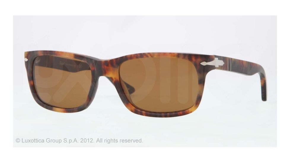Persol PO3048S Sunglasses 900733-58 - Caffe' Antique Frame, Brown Lenses