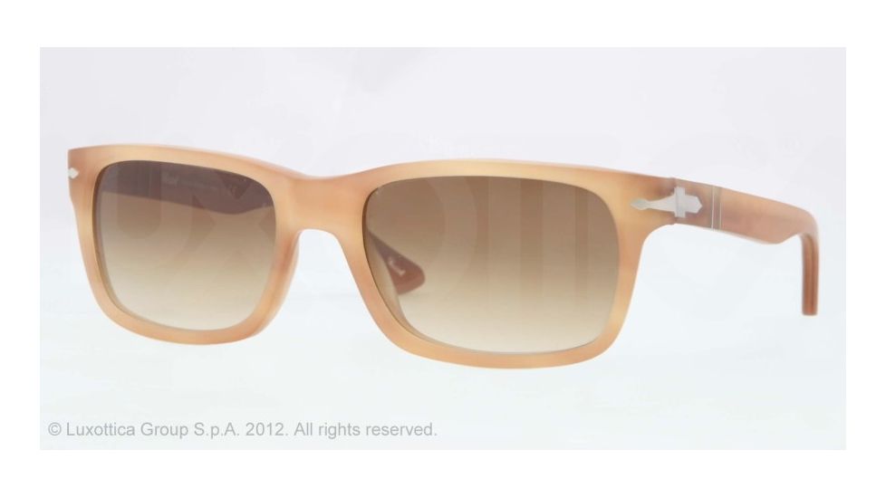 Persol PO3048S Sunglasses 900851-58 - Honey Havana Antique Frame, Gradient Brown Lenses