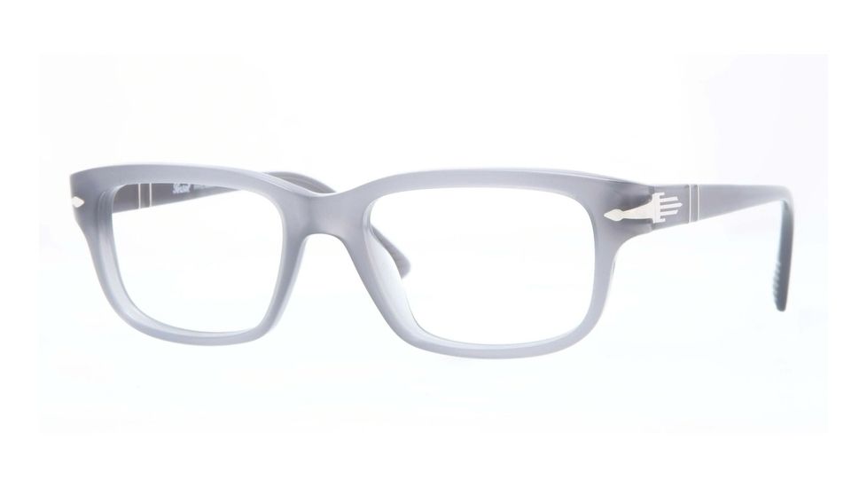 Persol PO3073V Eyeglass Frames 1003-52 - Opal Dark Grey Frame