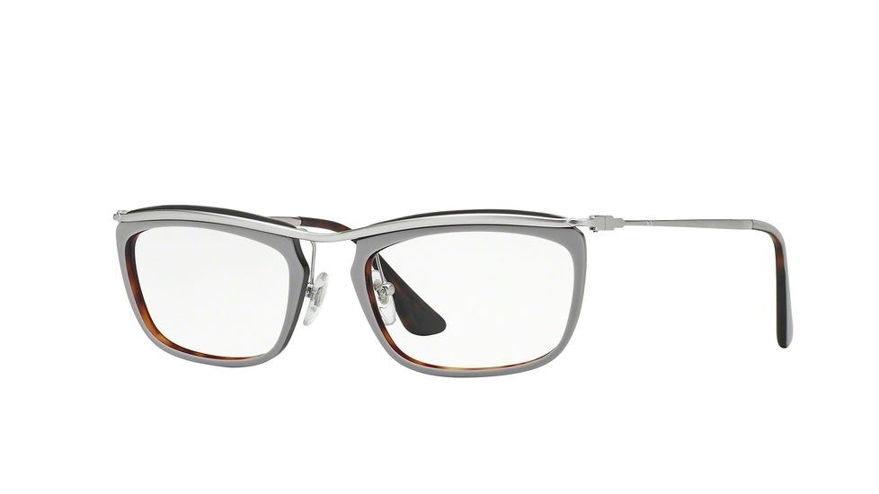 Persol PO3084V Eyeglass Frames 1008-53 - Top Grey/matte Havana Frame