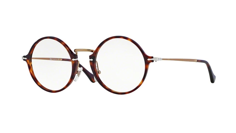 Persol PO3091V Eyeglass Frames 24-47 - Havana Frame