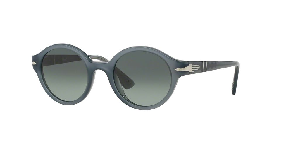 Persol PO3098S Sunglasses 100371-47 - Opal Grey Frame, Gradient Grey Lenses