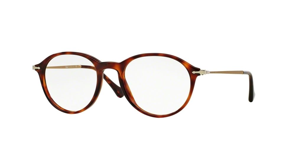 Persol PO3125V Eyeglass Frames 24-49 - Havana Frame