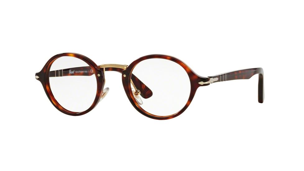 Persol PO3128V Eyeglass Frames 24-44 - Havana Frame