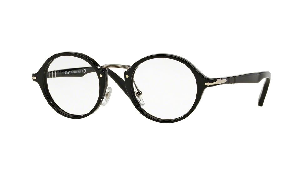 Persol PO3128V Eyeglass Frames 95-44 - Black Frame
