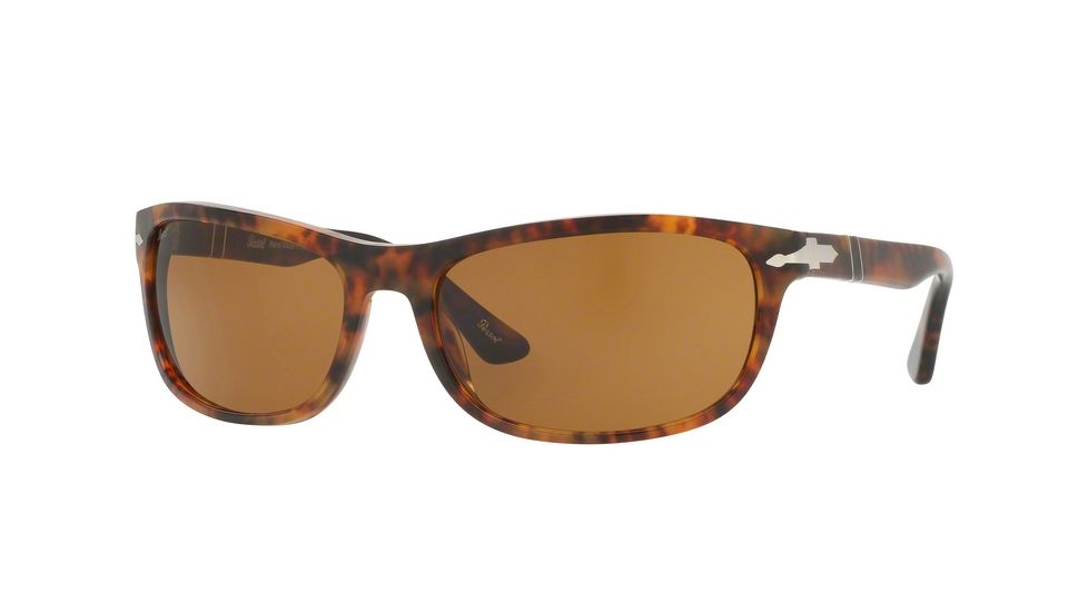 Persol PO3156S Sunglasses 108/33-63 - Caffe' Frame, Brown Lenses