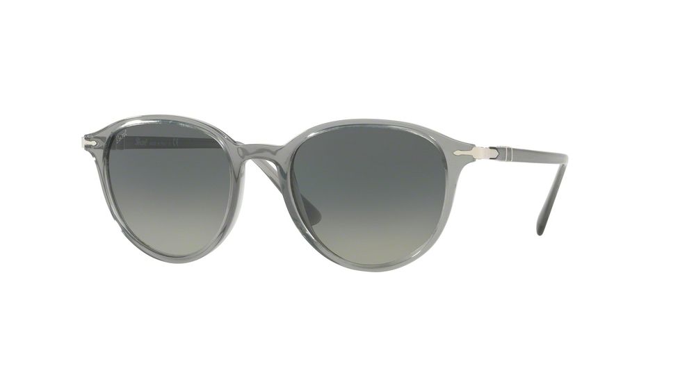 Persol PO3169S Sunglasses 105071-50 - Grey Frame, Grey Gradient Dark Grey Lenses