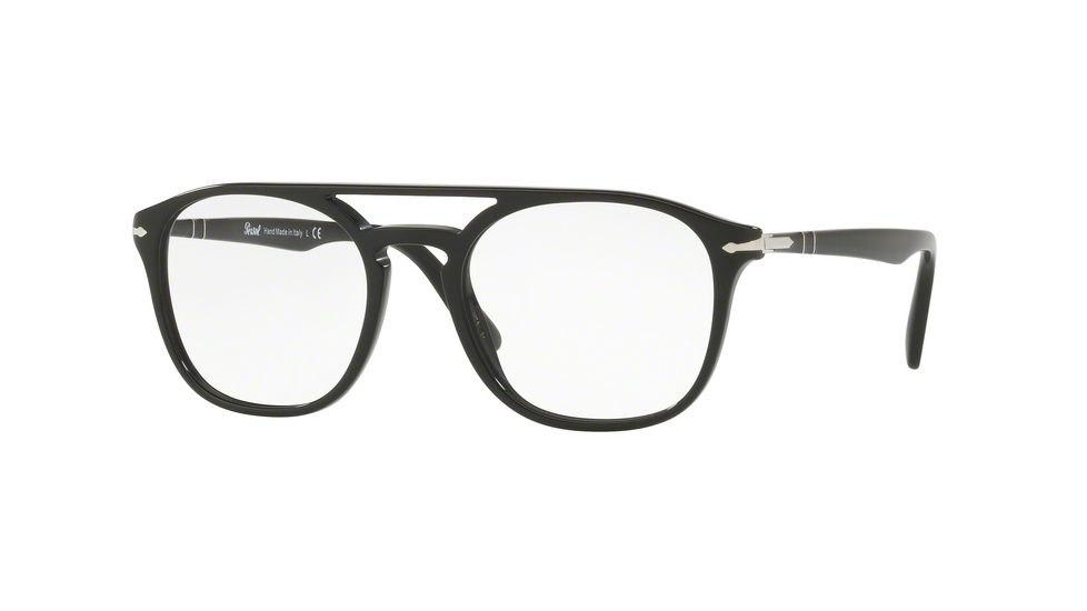 Persol PO3175V Eyeglass Frames 9014-52 - Black Frame