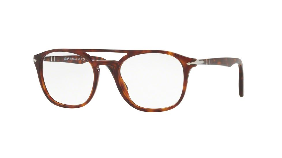 Persol PO3175V Eyeglass Frames 9015-52 - Havana Frame