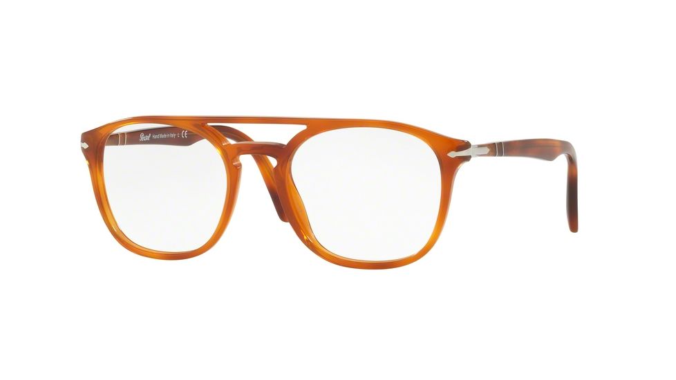 Persol PO3175V Eyeglass Frames 9041-52 - Terra Di Siena Frame