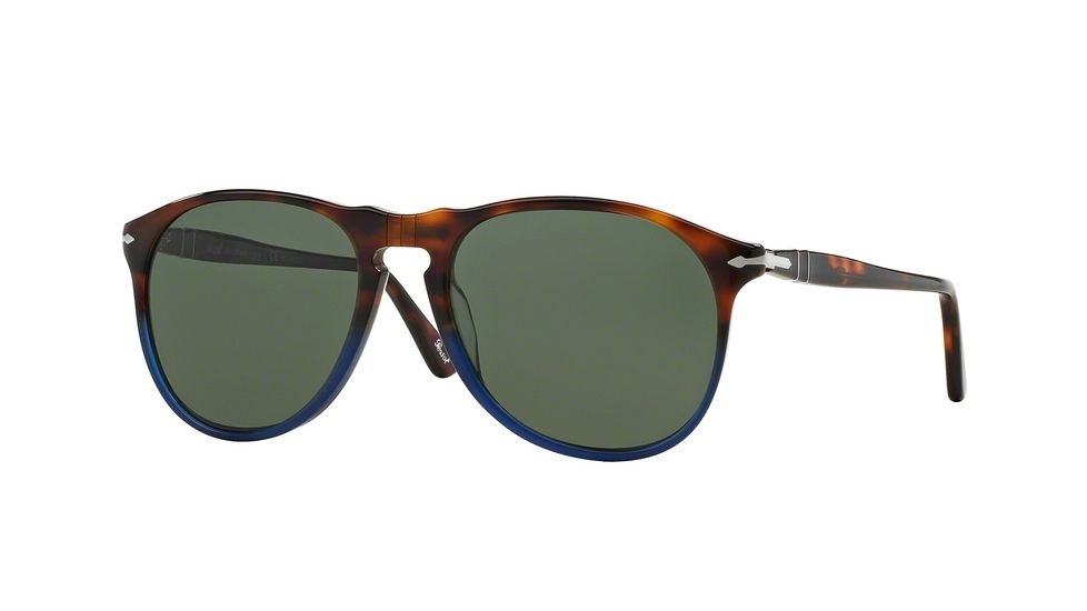 Persol PO9649S Sunglasses 102258-55 - Terra E Oceano Frame, Polar Grey Lenses