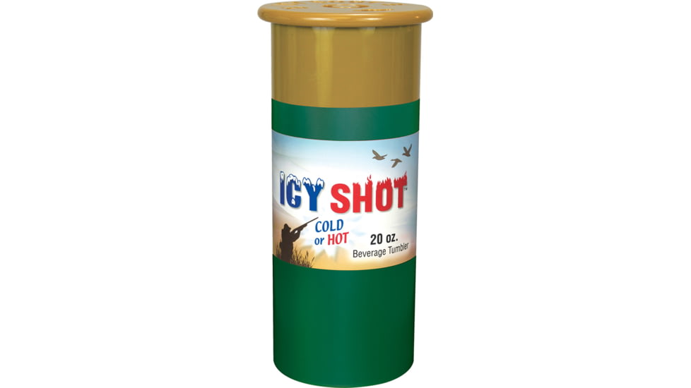 Personal Security Products Psp Icy Shot 20 Oz Tumbler Shotgun Shell Look Green
