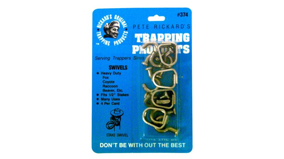 Pete Rickard Swivels, 4 pk. HB374