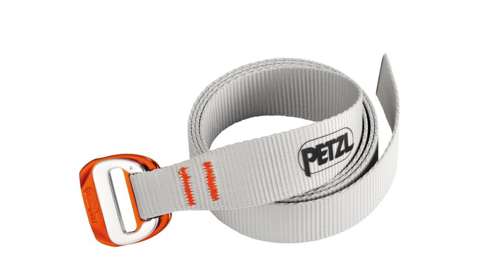 Petzl CEINTURE Belt w/Logo and DoubleBack Light Buckle,Coral Z10 C