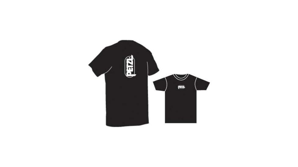 Petzl Womens EVE T-Shirt,Black,Large Z44 LB