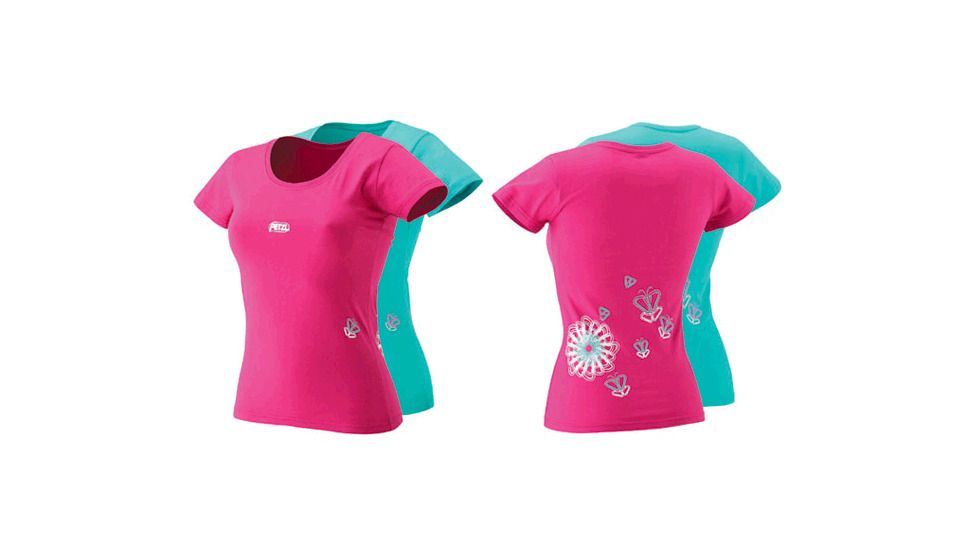 Petzl Womens Wendy T-Shirt,Green,Large Z52 LG