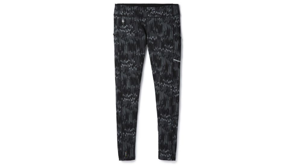 Smartwool PhD Printed Tight-Women's, Black, Large, SW014083001-L