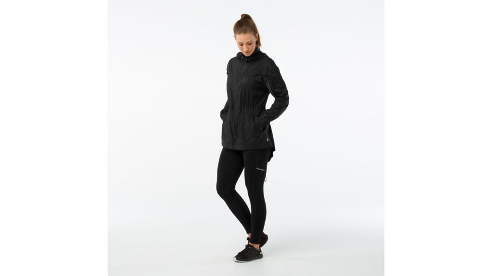 Smartwool PhD Ultra Light Sport Anorak Womens, Black, S, SW016038001-S
