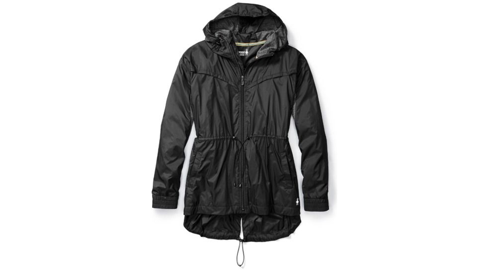 Smartwool PhD Ultra Light Sport Anorak Womens, Black, S, SW016038001-S