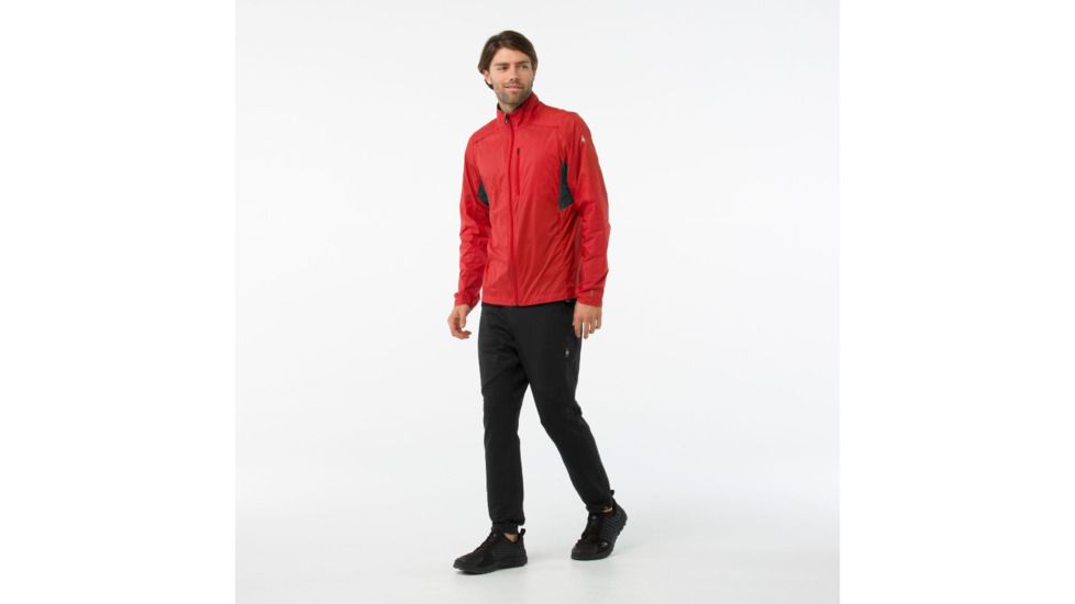 Smartwool PhD Ultra Light Sport Jacket Mens, Tandoori Orange, L, SW016068823-L