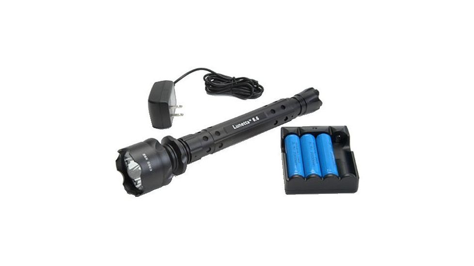 Phoebus Lunetta 6.6 Watt LED Tactical Flashlight PL606CXR
