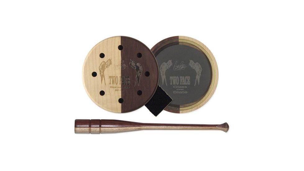 Pittman Game Calls Two Face Glass Pot Turkey Call