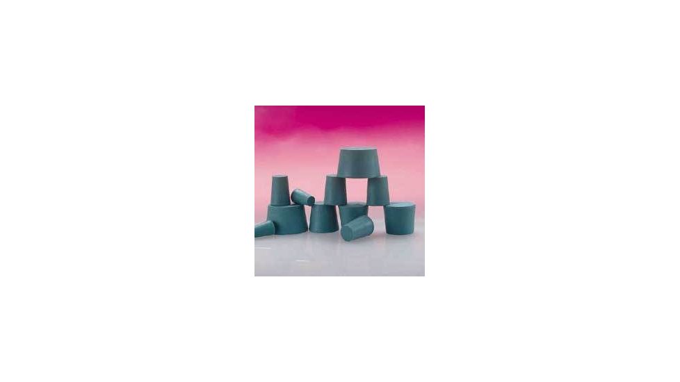Plasticoid Green Neoprene Stoppers, Solid 13-M350