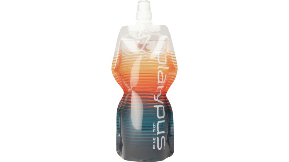 SoftBottle-1L-Closure Cap-Stripe Red