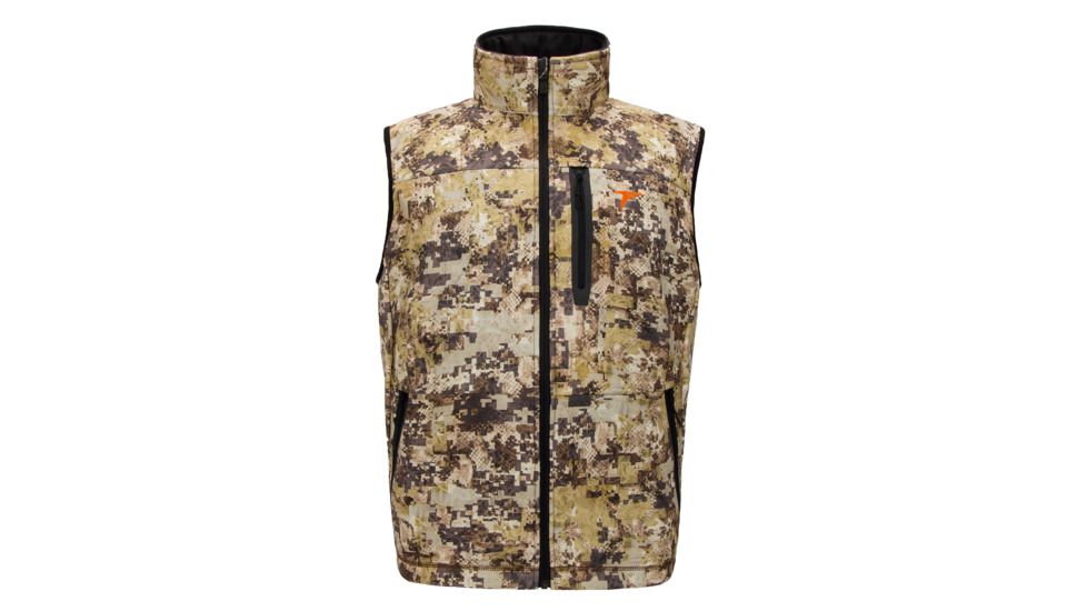 Plythal Mid Season Vest, Digital Marsh, 2XL 20051-CMM-2XL
