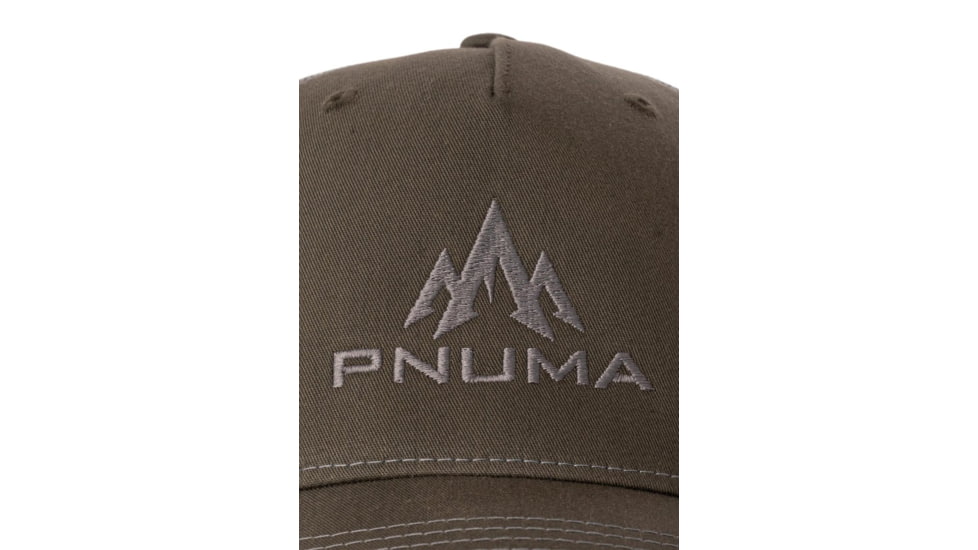 Pnuma Outdoors Lifestyle Five Panel Mesh Trucker Cap - Mens, Beetle/Quarry, OSFM, P608BQ