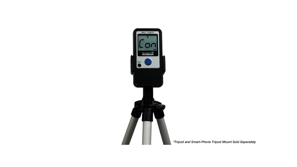 Pocket Radar Pocket Radar Personal Speed Radar Gun and Sports Training Tool, Black, Ball Coach Pro-Level Speed Training Tool, 4.7 x 2.3 x 0.8 in. 5176600206-CE