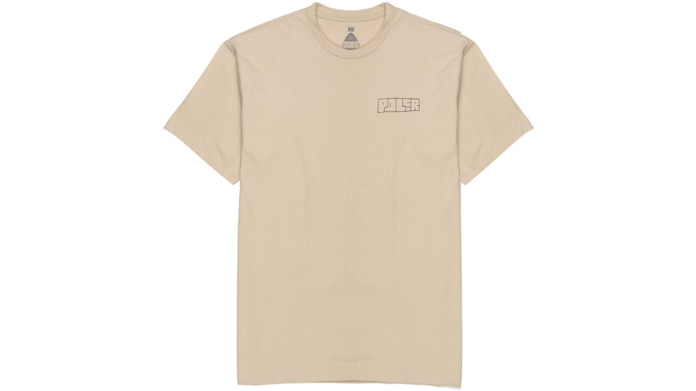 Poler Hear It Callin' T-Shirt, Small, Natural, 212APM2003-Natural-S