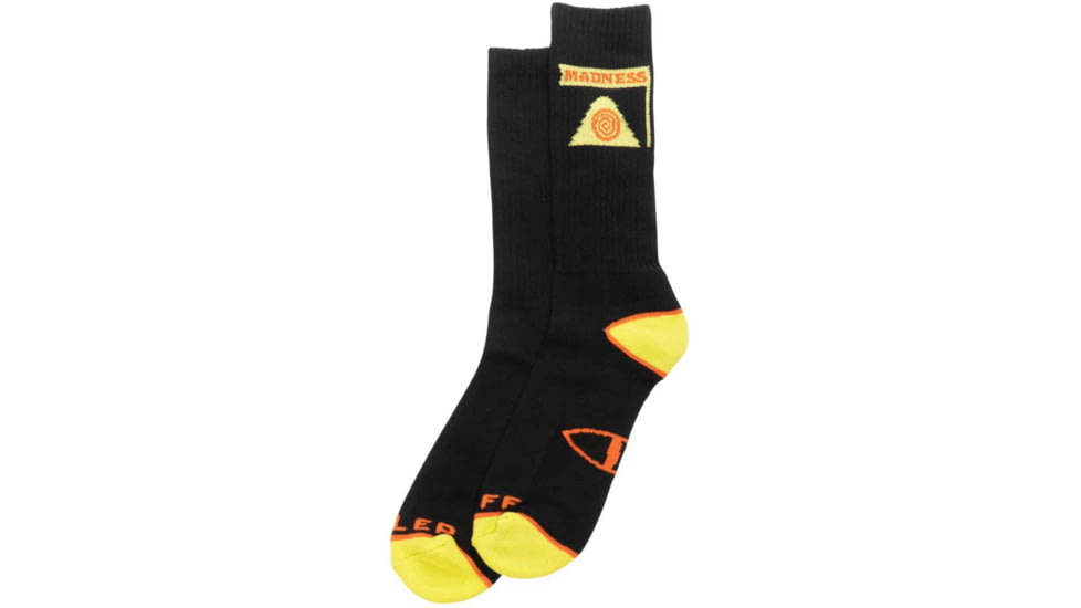 Poler Madness Socks, Black, One Size, 212ACLUC05-Black-O/S