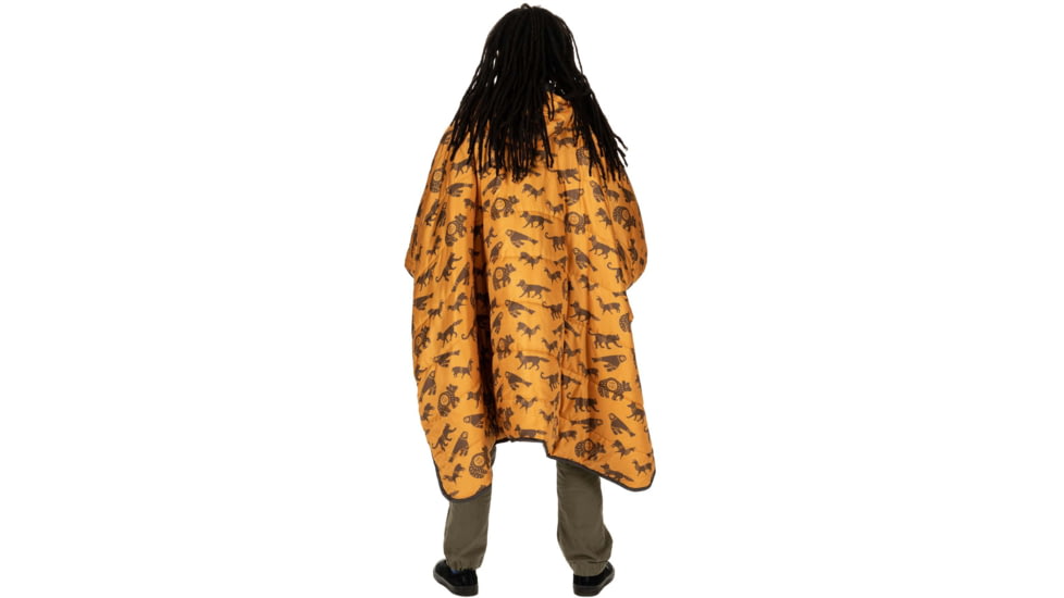 Poler Poncho, Black Ginger Critter, One Size, 212ACU5601-BLGCRITTER-O/S