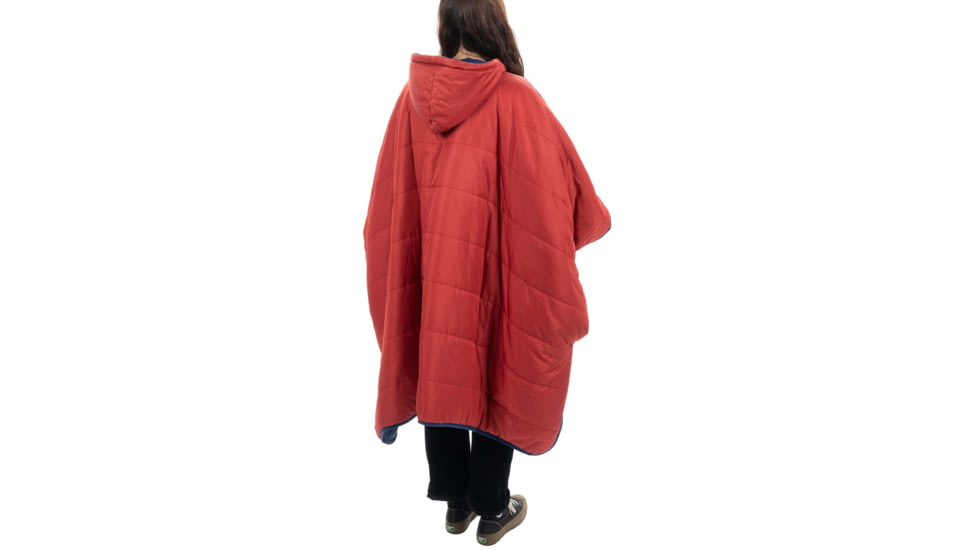 Poler Poncho, Blueberry/Cherry, One Size, 214ACU5601-BlCherry-O/S