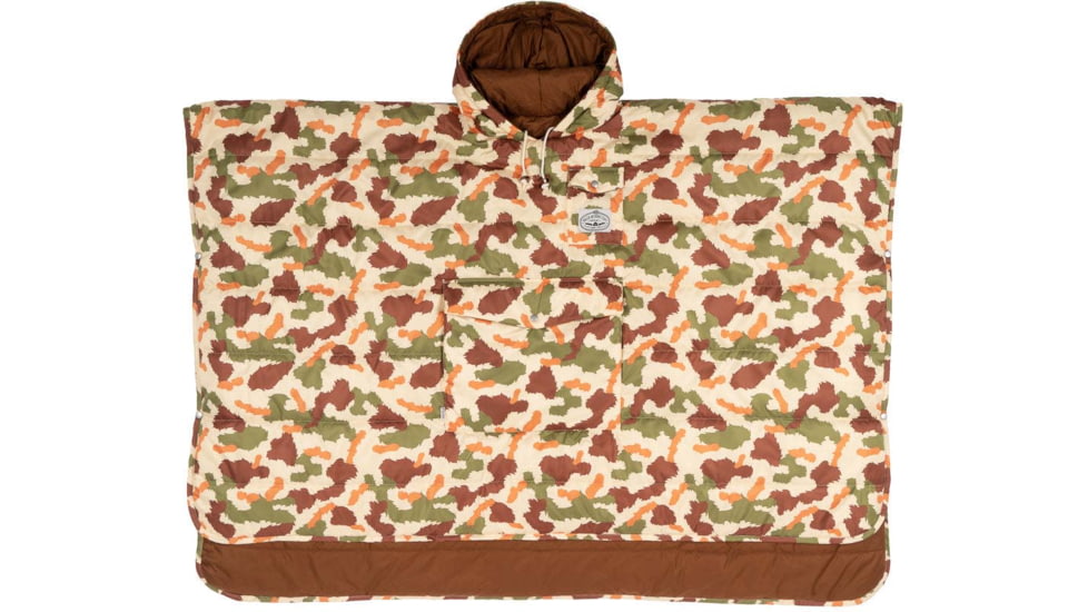 Poler Poncho, Furry Camo Sand, Small/Medium, 221ACU5601-FurryCSand-S/M