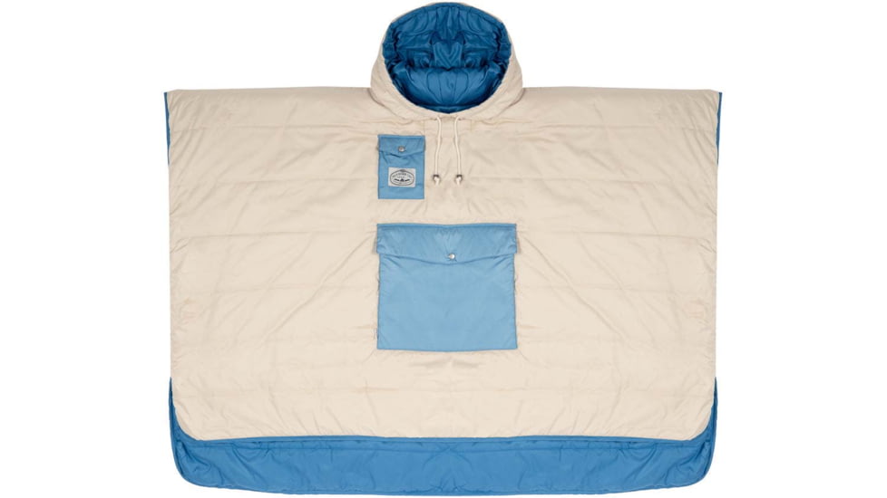Poler Poncho, High Tide Blue, Large/Extra Large, 221ACU5601-HTBlue-L/XL