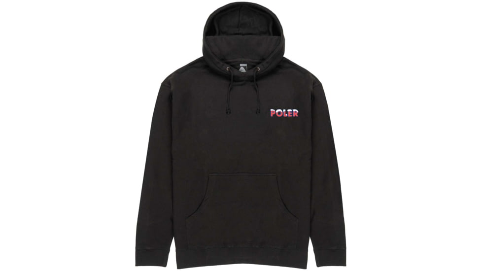 Poler Pop Hoodie, Large, Black, 223APM2602-Black-L