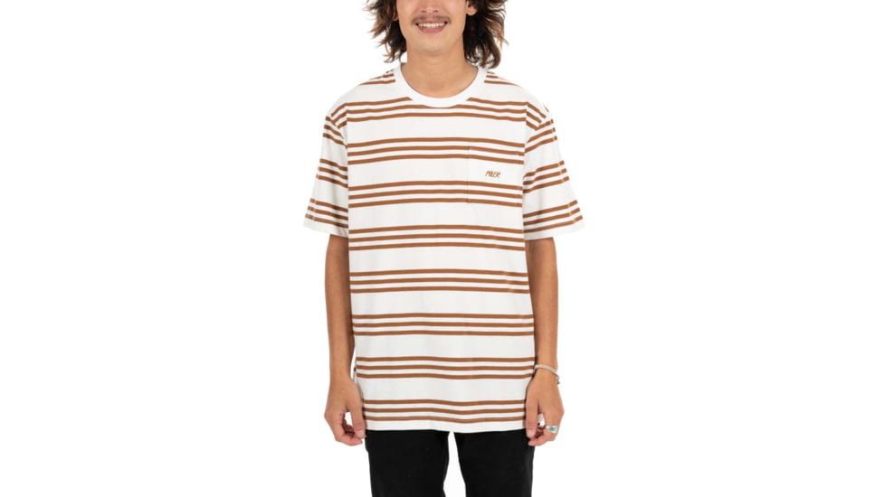 Poler Rufus Knit T-Shirt, Extra Large, Sienna, 213APM3501-Sienna-XL